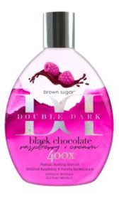 Tan Incorporated Double Dark Black Chocolate Raspberry Cream