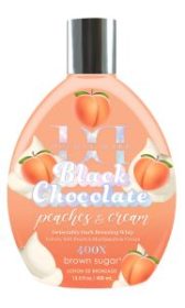 Tan Incorporated Double Dark Black Chocolate Peaches & Cream