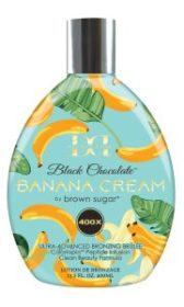 Tan Incorporated Double Dark Black Chocolate Banana Cream