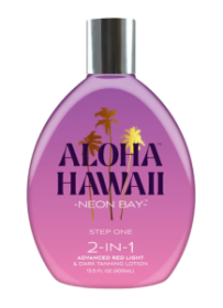 Tan Incorporated Aloha Hawaii Neon Bay