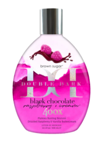 Tan Incorporated Double Dark Black Chocolate Raspberry Cream