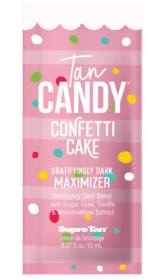 Supre Tan Candy Confetti Cake
