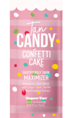 Supre Tan Candy Confetti Cake