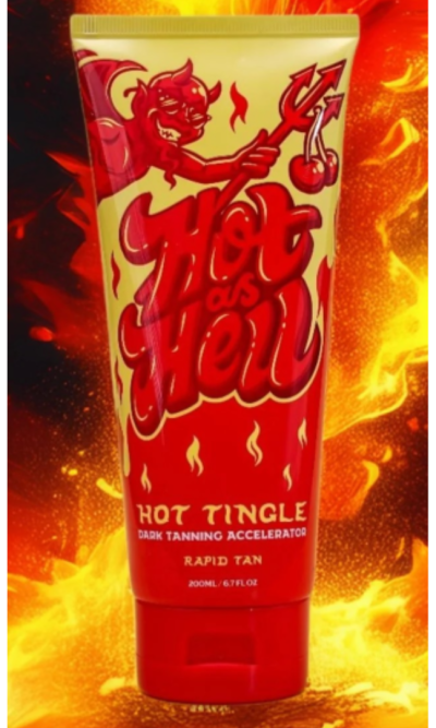 Rapid Tan Hot As Hell Tingle Lotion
